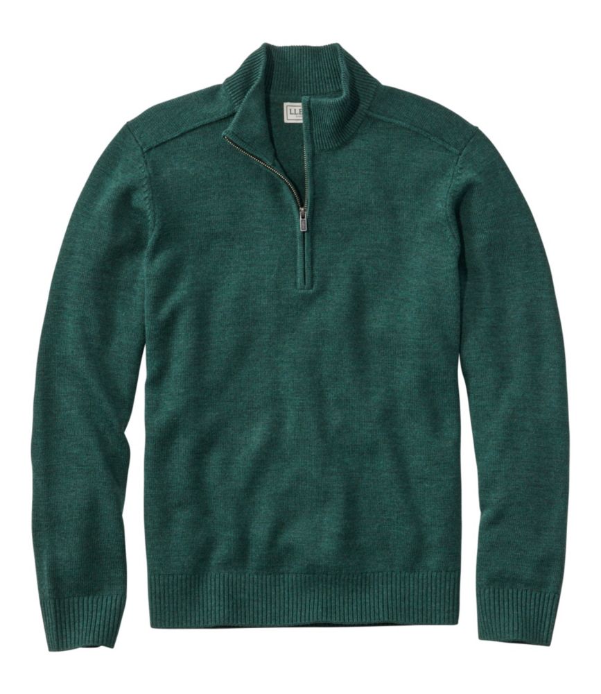 Men's Essential Merino Sweaters, Quarter-Zip
