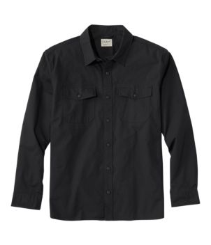 Men's Riverton Ripstop Shirt, Long-Sleeve, Traditional Untucked Fit, New