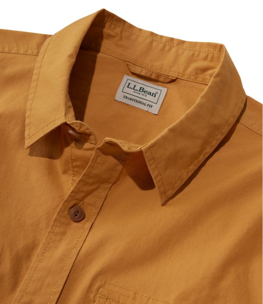 Men's Riverton Ripstop Shirt, Long-Sleeve, Traditional Untucked Fit