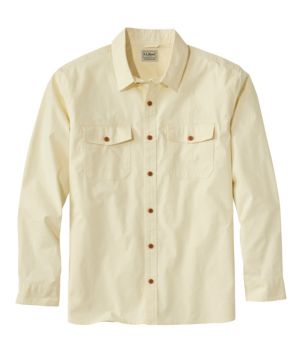 Men's Riverton Ripstop Shirt, Long-Sleeve, Traditional Untucked Fit, New