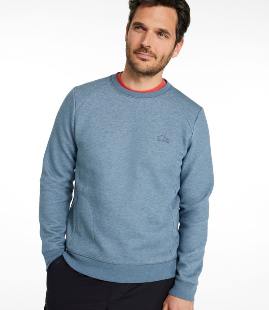 Men's Multisport Crewneck Sweatshirt, Dark Cinder Heather, small image number 2