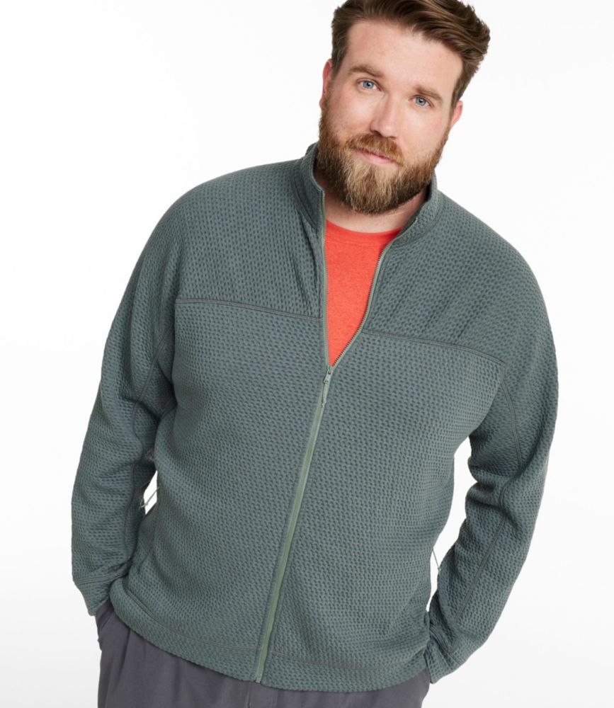 Men's Ridgeknit Full-Zip Jacket, Balsam, small image number 4