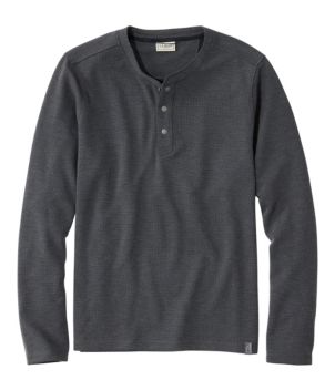 Men's Mountainside Micro Waffle Henley, New