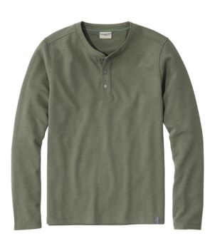 Men's Mountainside Micro Waffle Henley, New