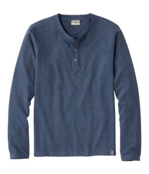 Men's Mountainside Micro Waffle Henley, New