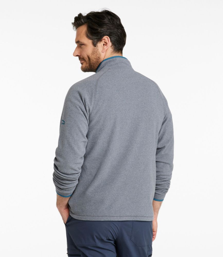 Men's All Season Access Fleece Pullover, Carbon Navy, small image number 3