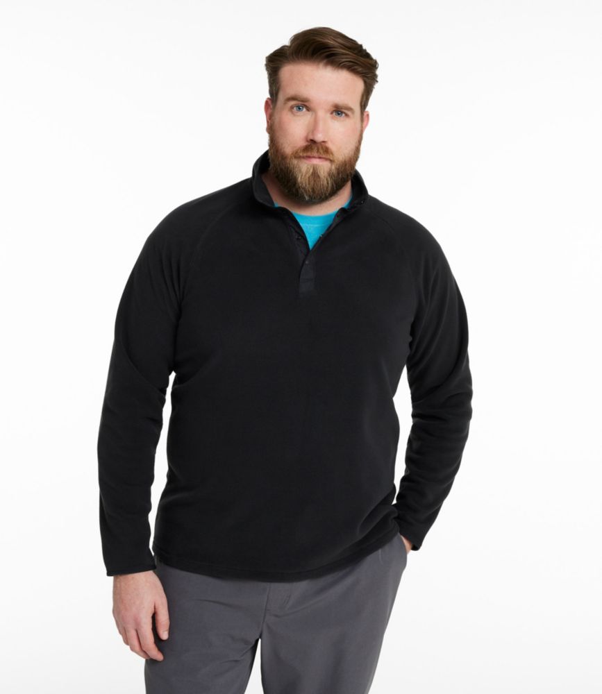 Men's All Season Access Fleece Pullover, Carbon Navy, small image number 4