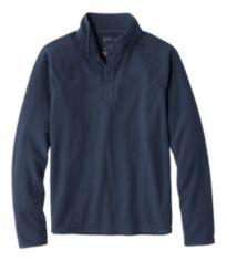 Men's Lakewashed Double-Knit Quarter-Zip Pullover