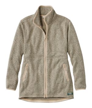 Women's Bean's Sweater Fleece Full-Zip Coat, New