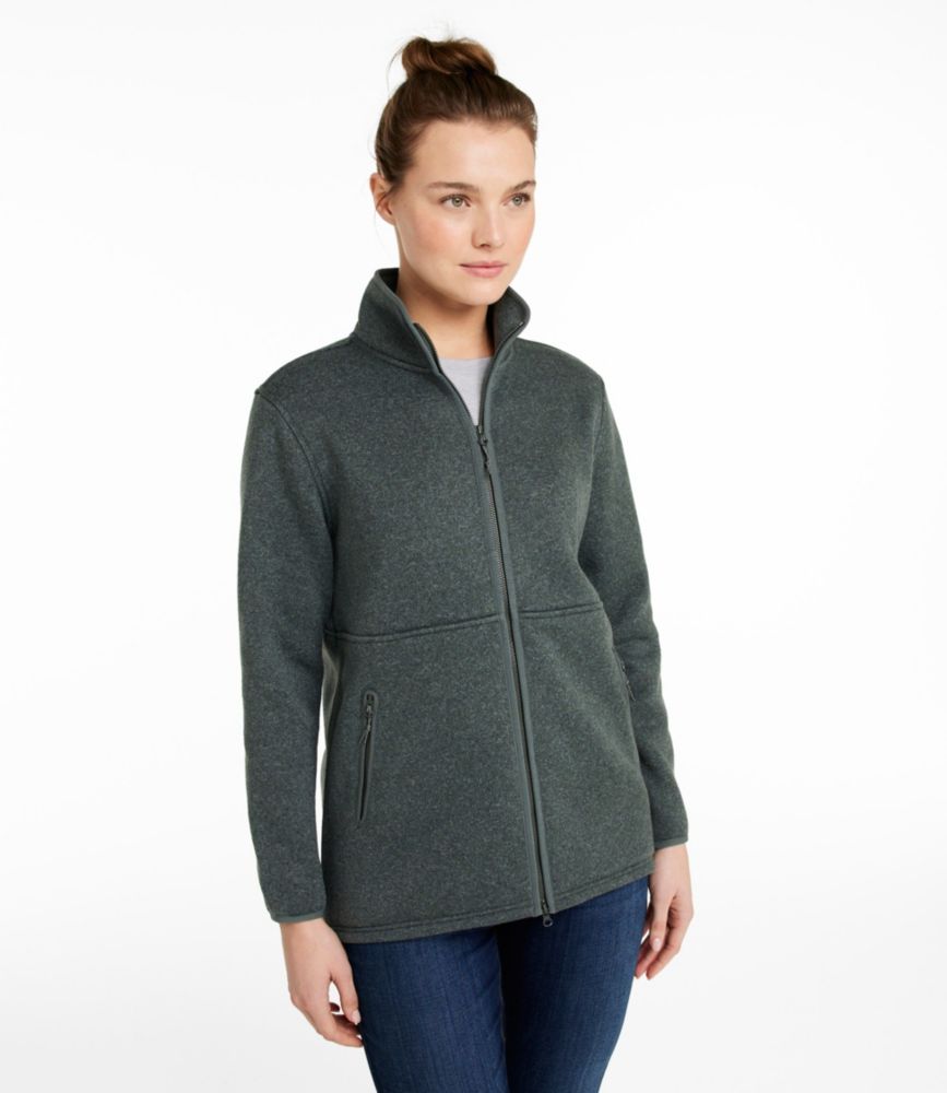 Women's Bean's Sweater Fleece Full-Zip Coat