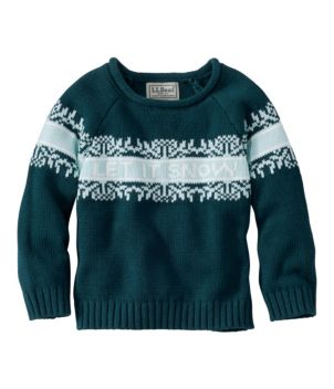 Infants' and Toddlers' Cotton Rollneck Sweater