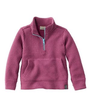 Toddlers' Ridgeknit Pullover, Quarter-Zip, New