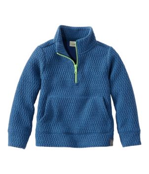 Toddlers' Ridgeknit Pullover, Quarter-Zip, New