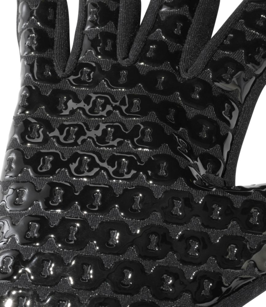 Kids' PrimaLoft® Stretch Gloves, Eggplant Strie, small image number 3