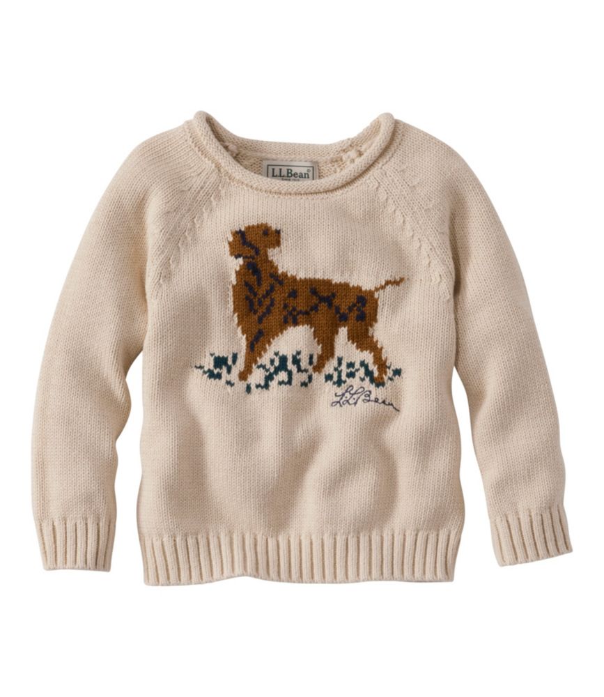 Infants' and Toddlers' Cotton Rollneck Sweater