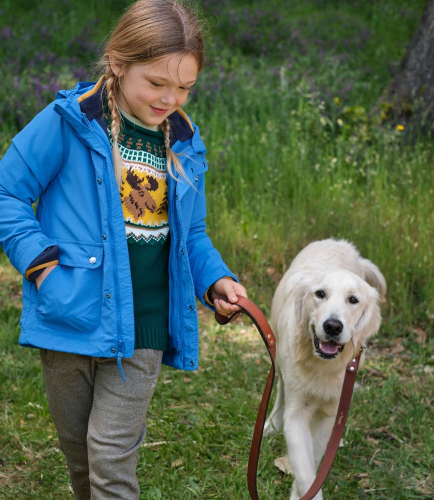 Kids' Cotton Rollneck Sweater, Oatmeal Dog, small image number 9