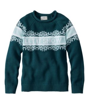 Kids' Cotton Rollneck Sweater