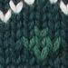 Deepest Green Moose Fair Isle, color 1 of 3