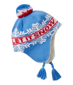 Toddlers' Frosty Day Earflap Hat, New