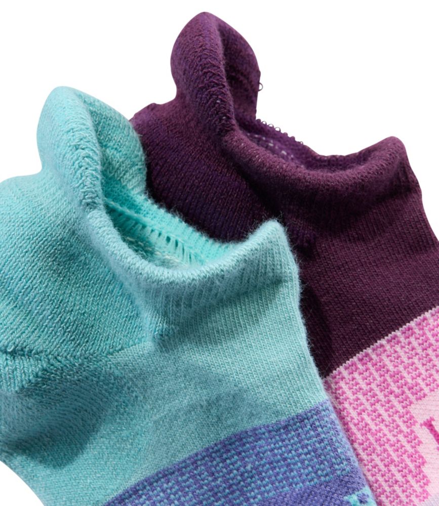 Kids' L.L.Bean Athletic Ankle Socks, 2-Pack