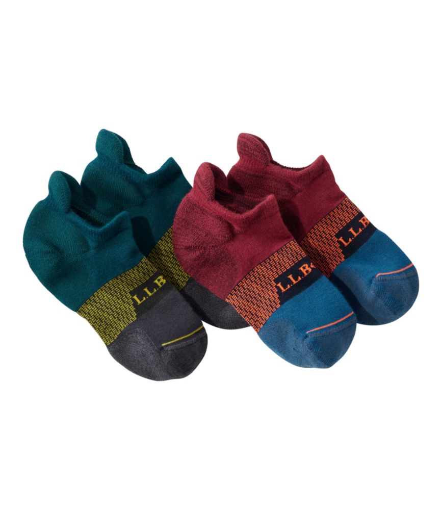 Kids' L.L.Bean Athletic Ankle Socks, 2 Pair