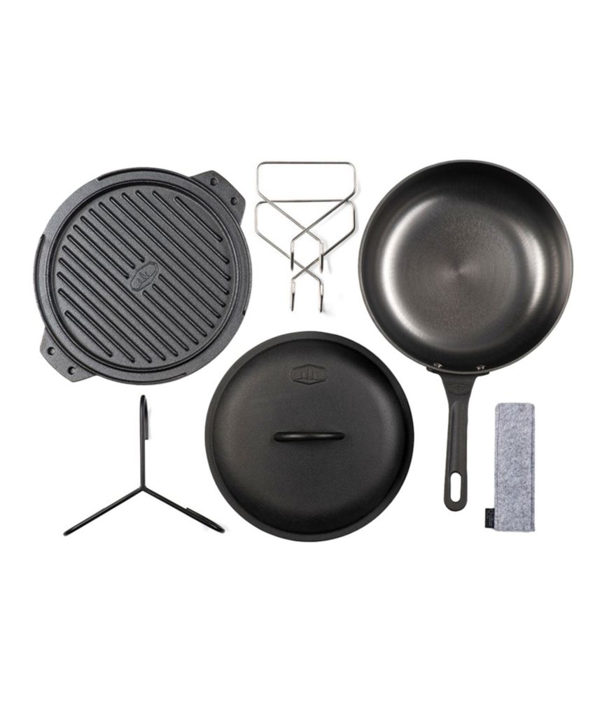 GSI Guidecast 10" Cast Iron Cookset
