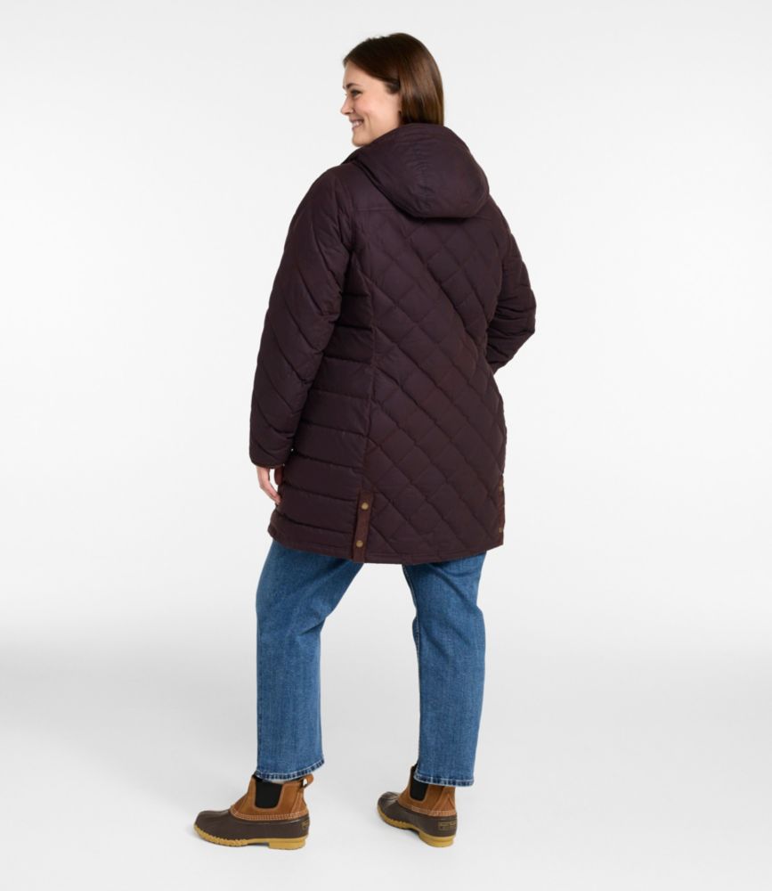 Women's Upcountry Waxed Down Hooded Coat