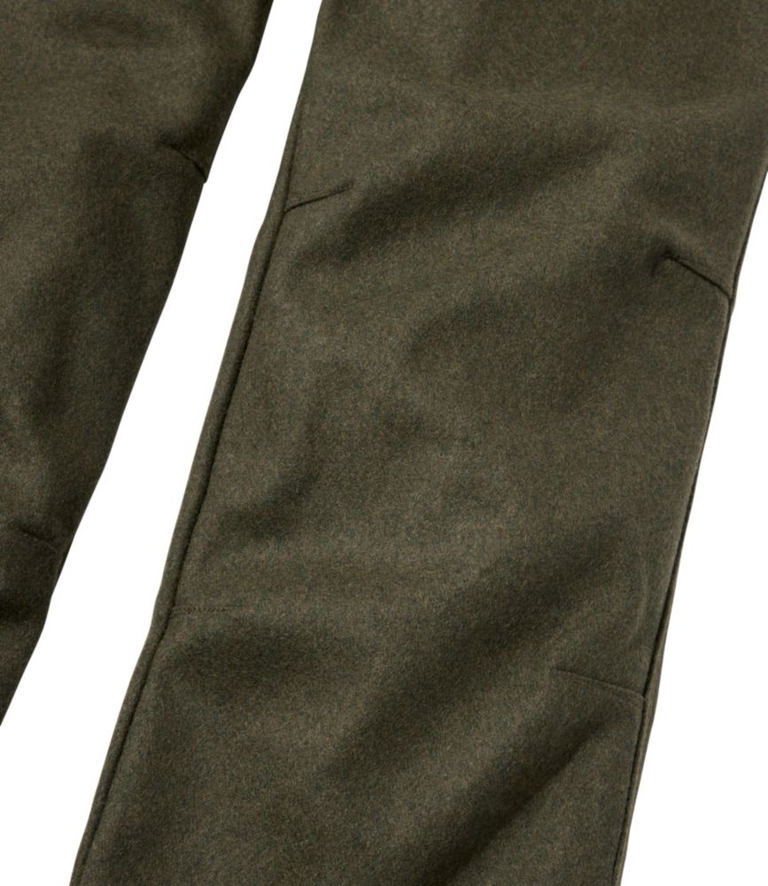 Men's Maine Guide Lightweight Wool Pants, Kelp Green, small image number 4