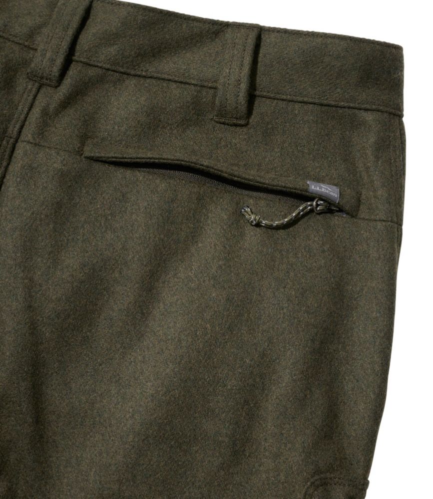 Men's Maine Guide Lightweight Wool Pants, Kelp Green, small image number 6