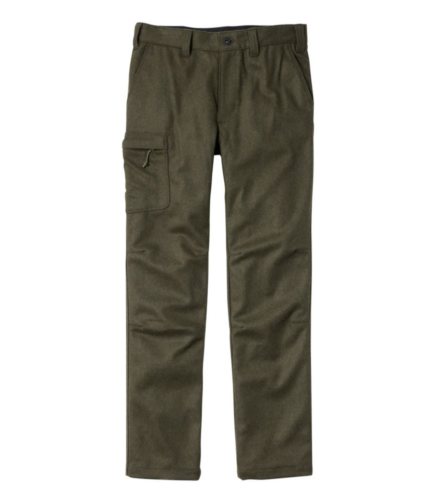 Men's Maine Guide Lightweight Wool Pants, Kelp Green, small image number 1
