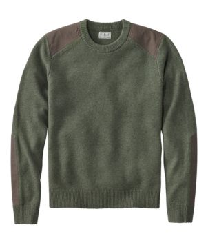 Men's Maine Guide Lightweight Lambswool Sweater, New
