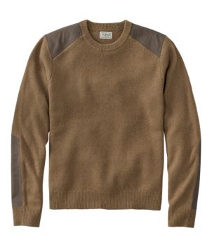 Men's Maine Guide Lightweight Lambswool Sweater, New