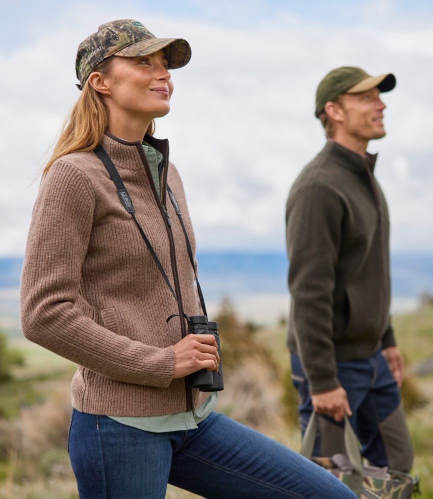 Women's Waterfowl Sweater, Full-Zip