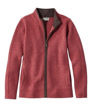 Women's Waterfowl Sweater, Full-Zip, New
