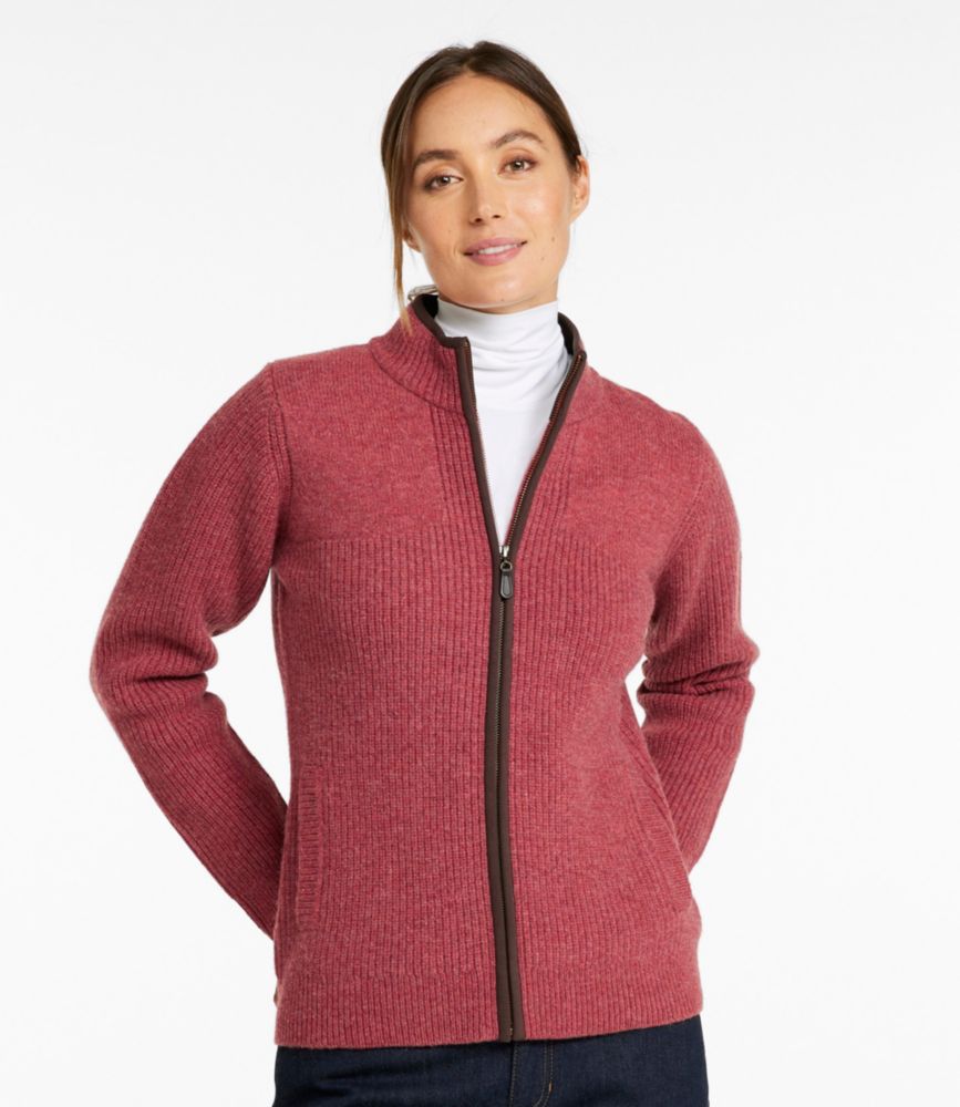 Women's Waterfowl Sweater, Full-Zip