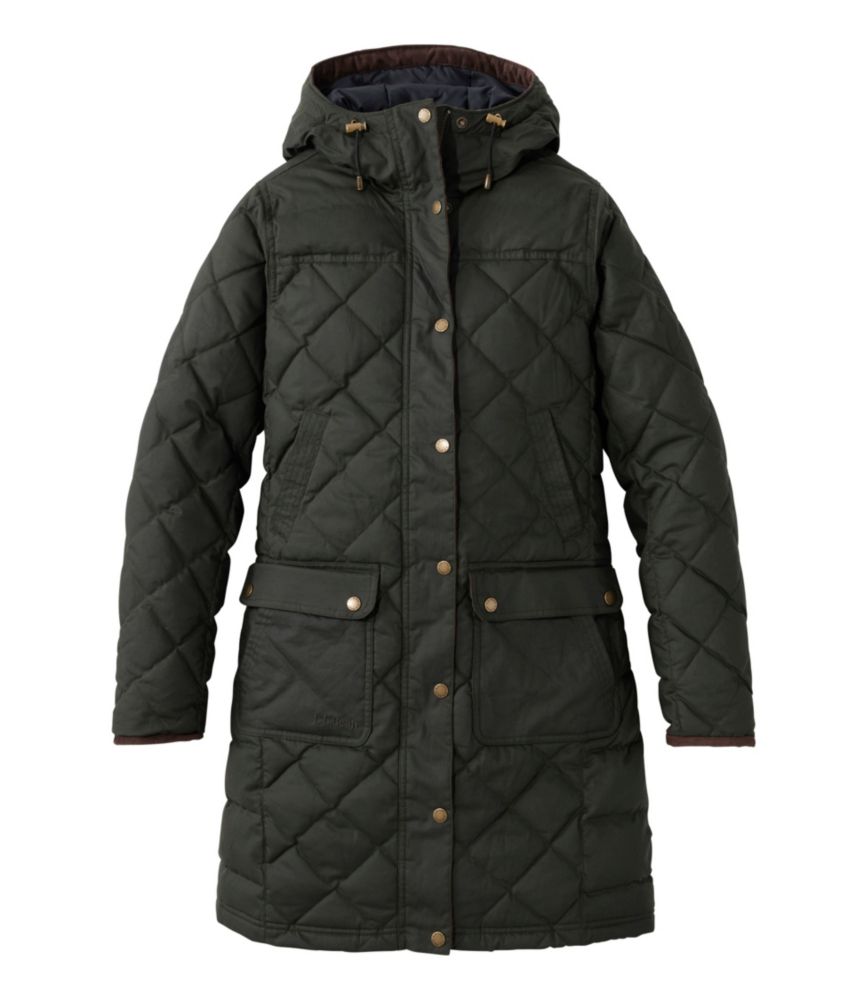 Women's Upcountry Waxed Down Hooded Jacket