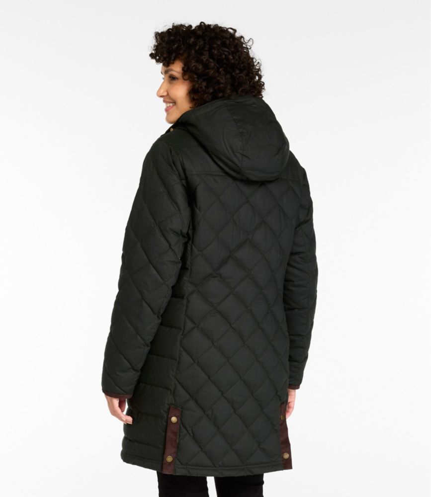 Women's Upcountry Waxed Down Hooded Coat