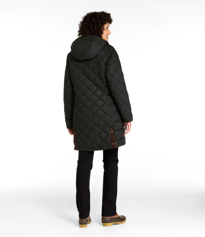 Women's Upcountry Waxed Down Hooded Coat