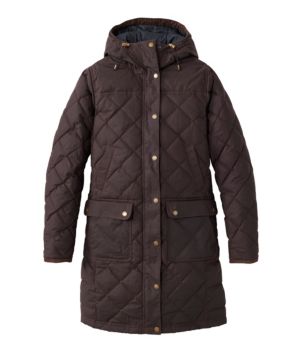 Women's Upcountry Waxed Down Hooded Jacket, New