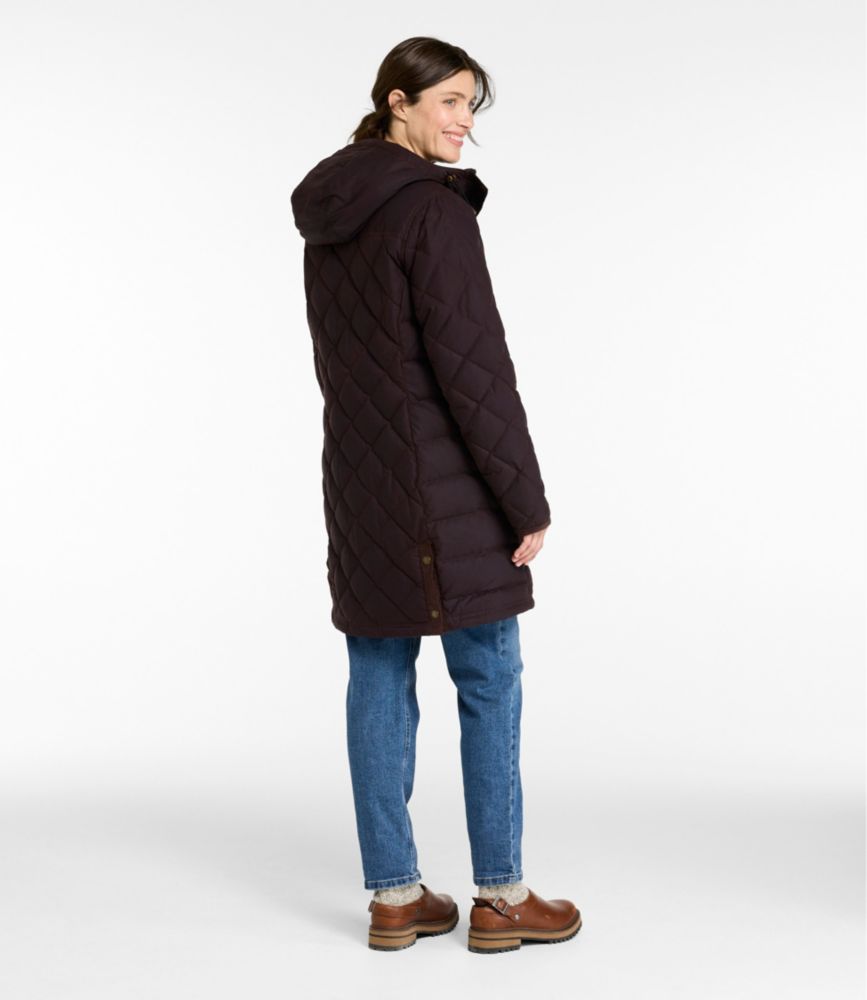 Women's Upcountry Waxed Down Hooded Coat