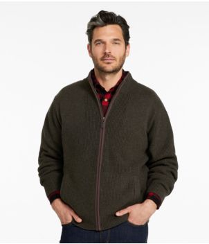 Men's Waterfowl Sweater, Full Zip