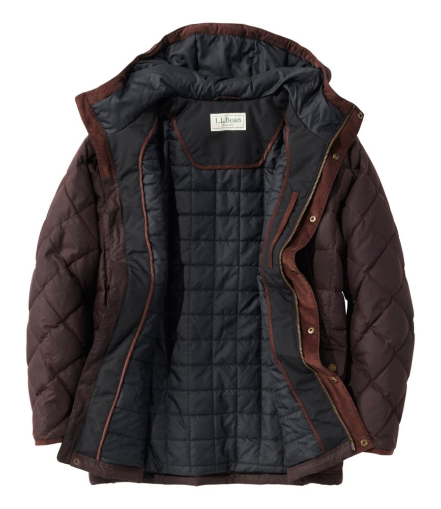 Men's Upcountry Waxed Down Hooded Jacket
