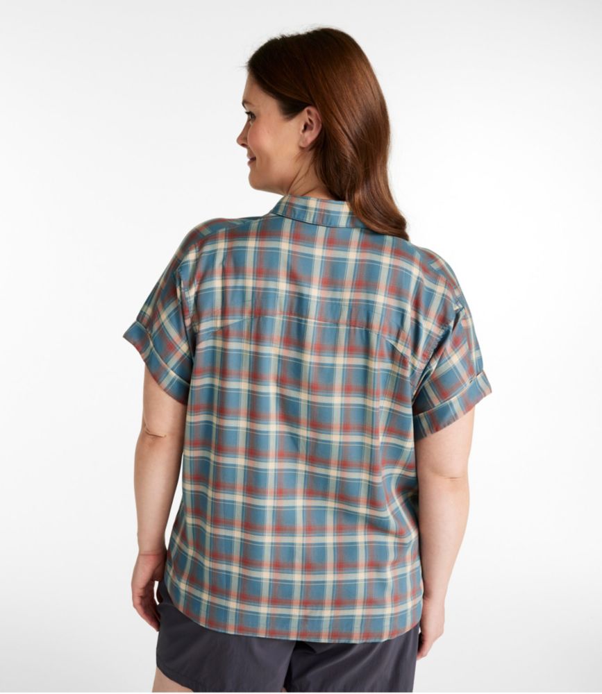 Women's Mountainside Shirt, Thyme Wide Stripe, small image number 3