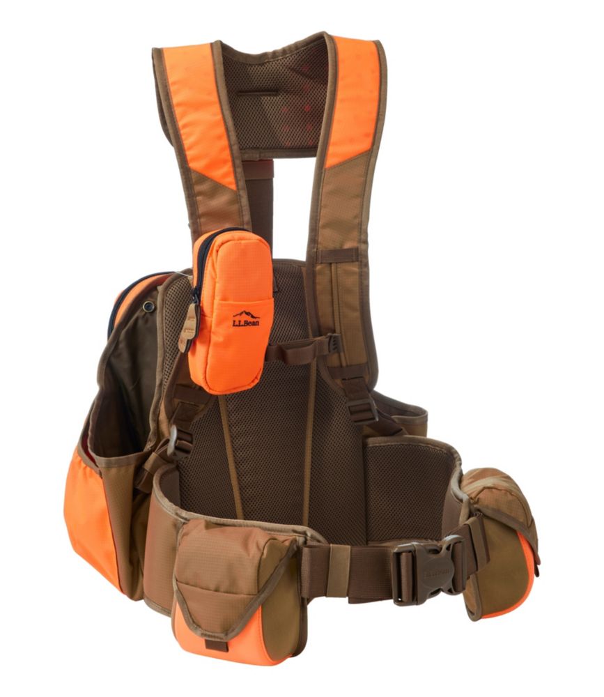 Upland Vest Pack II, Blaze Orange/Light Saddle/Maple Brown, small image number 2