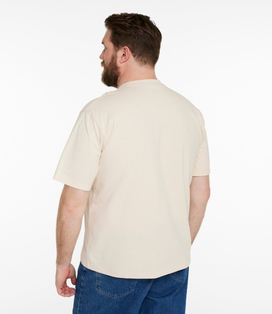 Men's L.L.Bean Katahdin Logo Tee, Short-Sleeve, Carbon Navy, small image number 5