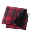 Color Option: Black/Royal Red Plaid, $110