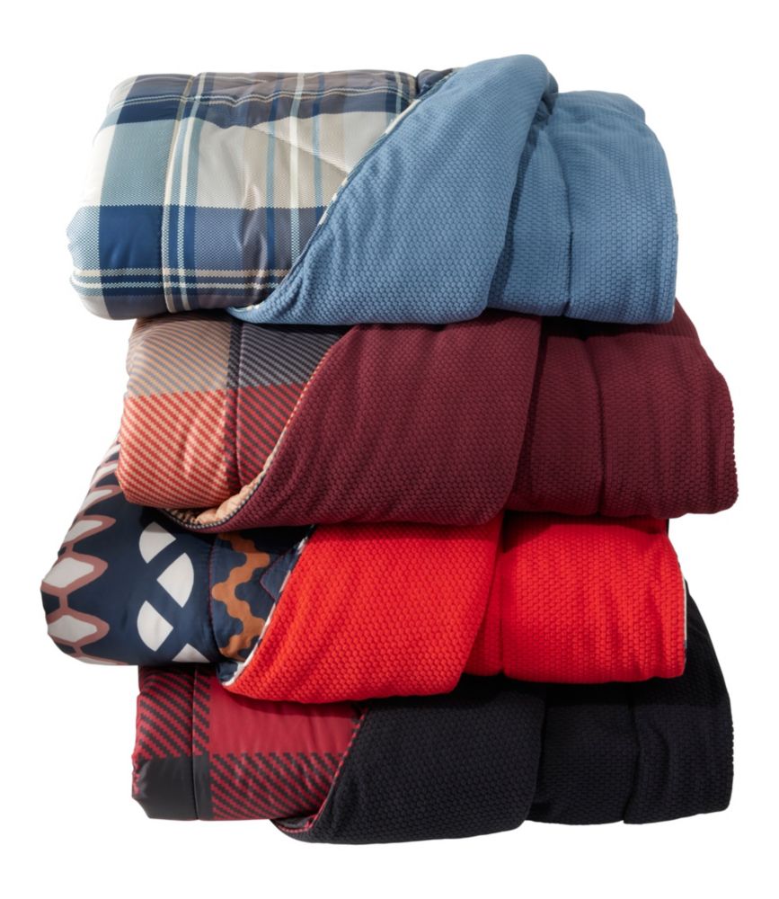 L.L.Bean Fleece Puffer Blanket