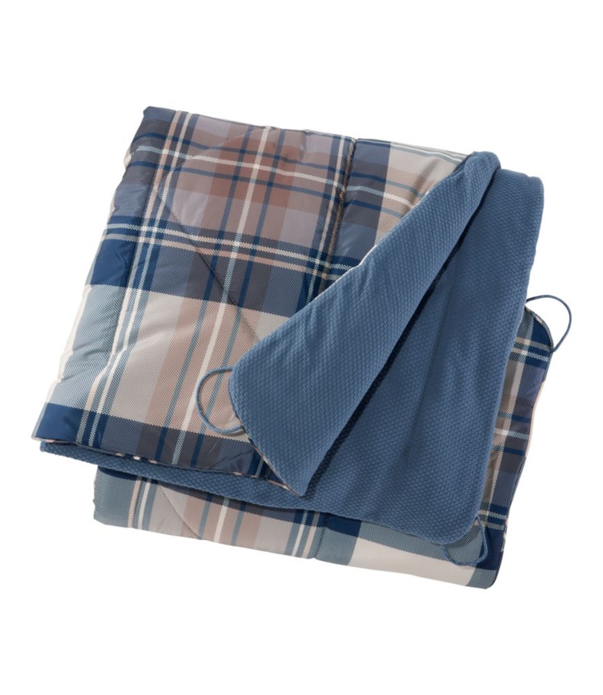 L.L.Bean Fleece Puffer Blanket