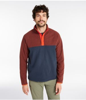Men's All Season Access Fleece Pullover, Colorblock, New