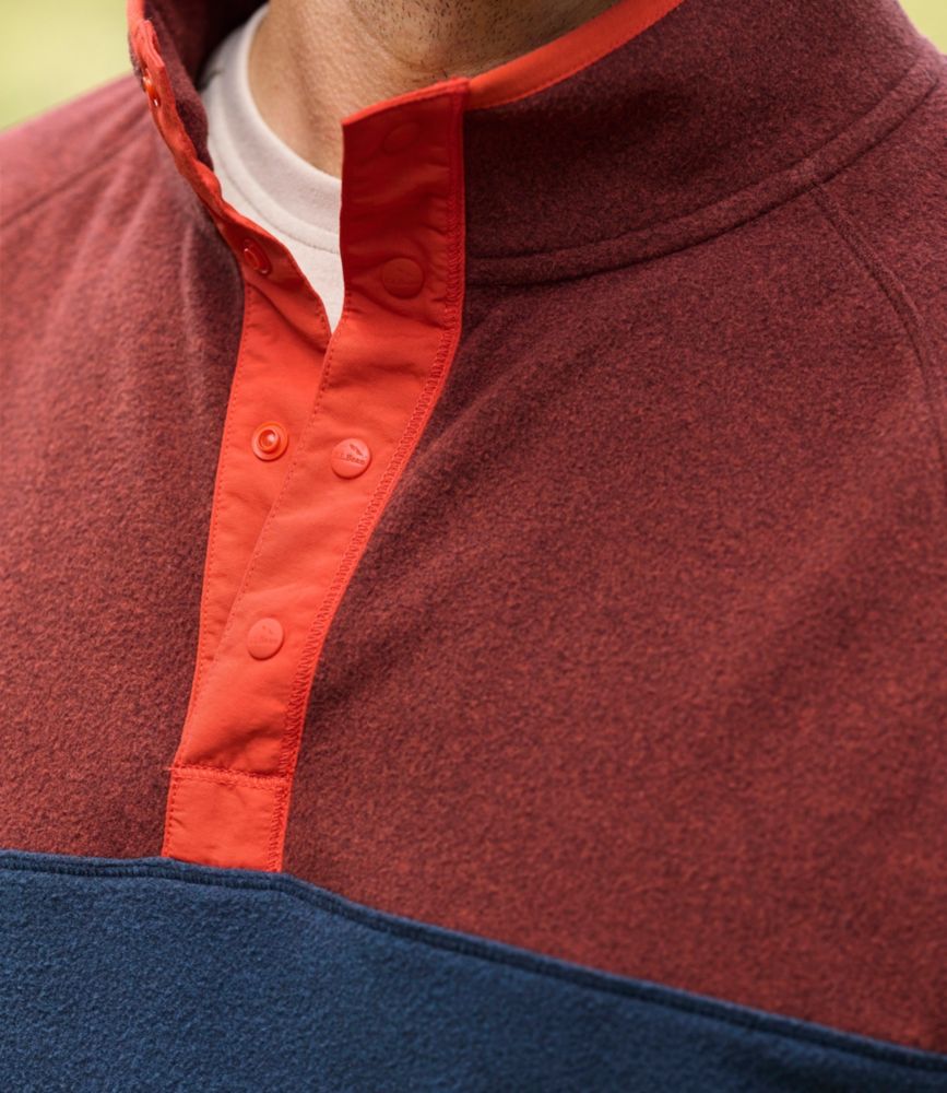 Men's All Season Access Fleece Pullover, Colorblock